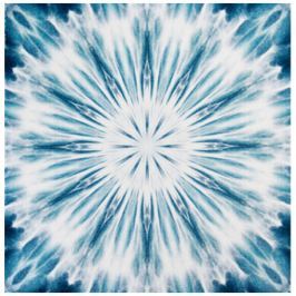 GRUND Mandala koberec ROZHODNOST modrý Typ: 120x120 cm