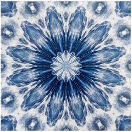 GRUND Mandala koberec ODPOUTÁNÍ modrý Typ: 140x140 cm