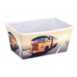 WENKO Košík velký VINTAGE BUS oranžový