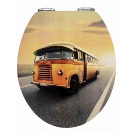 WENKO WC sedátko VINTAGE BUS oranžové