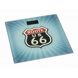 WENKO Koupelnová váha VINTAGE ROUTE 66 modrá