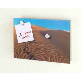 WENKO Magnetická skříňka na klíče velká DUNE oranžová