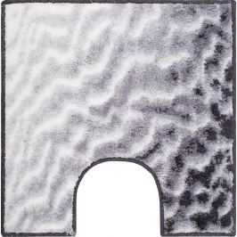 GRUND Koupelnová předložka SAND šedá Typ: 55x55 cm s výřezem pro WC