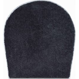LineaDue Koupelnová předložka FANTASTIC antracitová Typ: 47x50 cm - na víko od WC nebo jako podsedák na židli