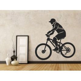 Samolepka na zeď Cyklista 001