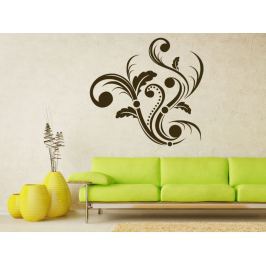 Samolepka na zeď Ornamenty z rostlin 004
