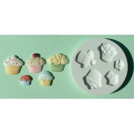 Silikonová forma na marcipán - muffiny