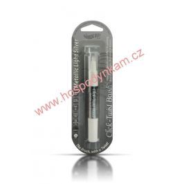 Click-Twist štětec - Metallic Light Silver