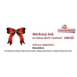 Dárkový poukaz 1500 Kč