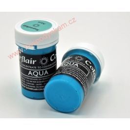 Gelová barva Sugarflair Aqua 25g