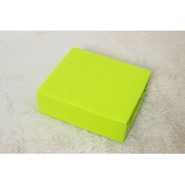 TP Dětské jersey prostěradlo Premium 190g/m2 60x120 Májová zelená