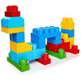 Mega Bloks Pytel kostek (80) modrý