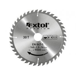 Kotouč pilový s SK plátky Extol Premium - 140x2.0x16mm 30z
