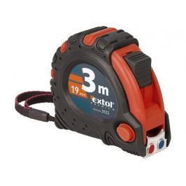 Metr svinovací s magnetem 3x autostop Extol Premium - 5m/19mm