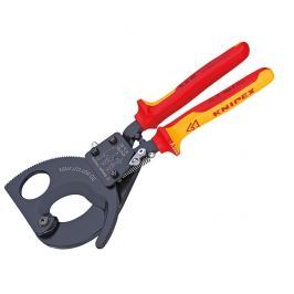 Kleště na kabely ráčnové VDE Knipex 95 36 280