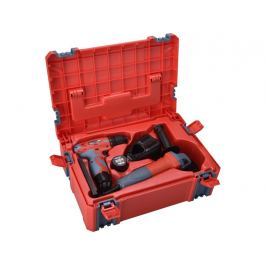 Extol Premium 8898311 aku šroubovák 12V + bruska úhlová 125mm + box