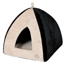 Pelíšek pro psy Trixie Gina 42*37*42cm béžovo-černá